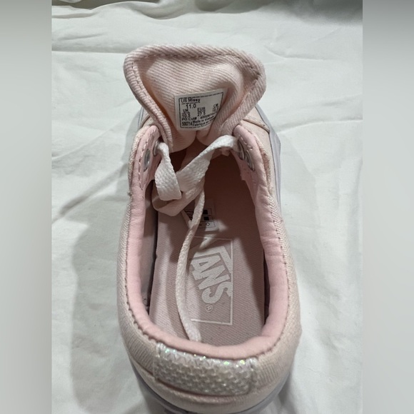 Vans Ward Low Girls' Skate Shoes, Size: 11, Light Pink - Picture 6 of 6